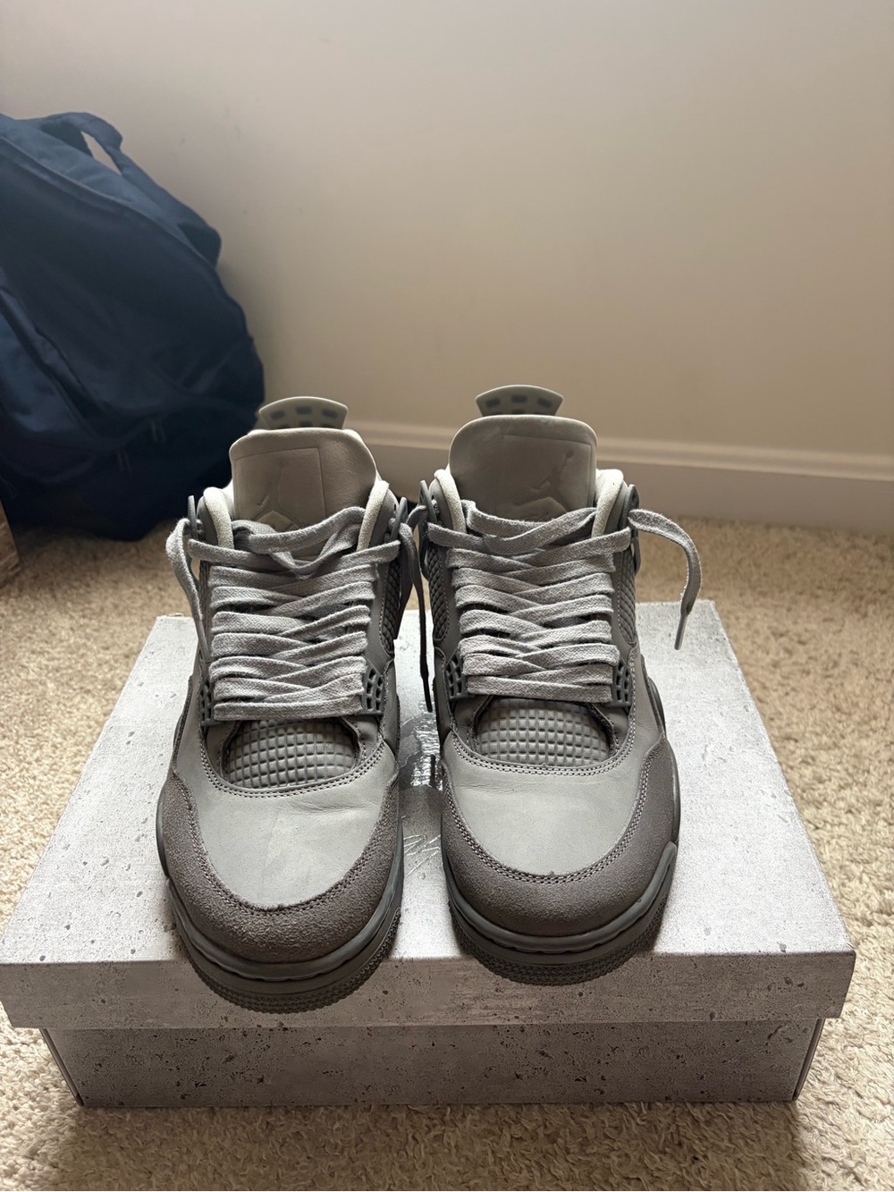 Jordan Men’s 4 Sneakers - Grey